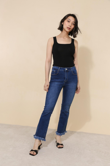 Wholesaler G-Smack - large size wide leg jeans