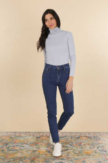 Wholesaler G-Smack - large size straight jeans