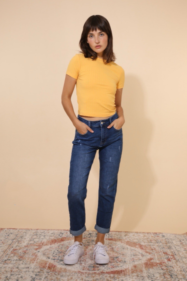 Mayorista G-Smack - jeans mom fit de diseñador