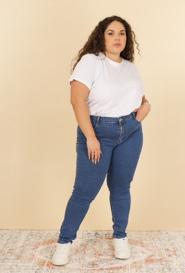 Wholesaler G-Smack - Jeans push up big size
