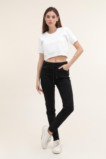 Wholesaler G-Smack - plus size buttonless jeans