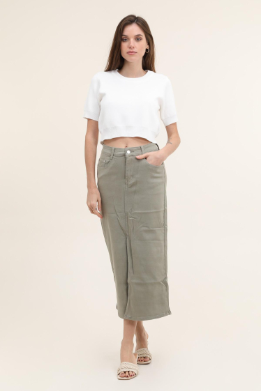 Wholesaler G-Smack - plus size long skirt