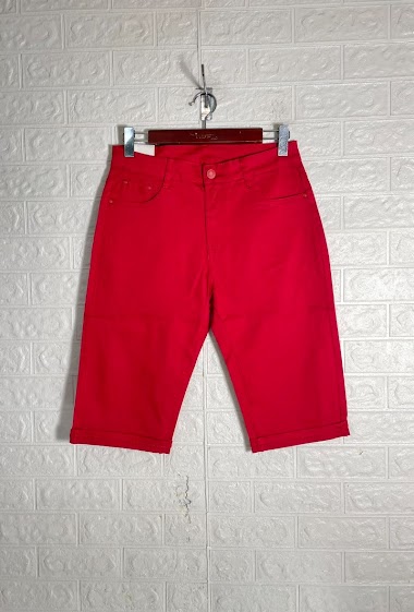 Wholesalers G-Smack - Plus Size Canvas Cropped Pants