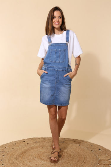 Wholesaler G-Smack - plus size skirt overalls