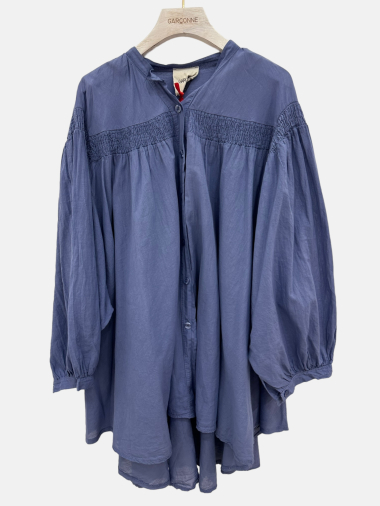 Wholesaler Garçonne - Mao collar shirt