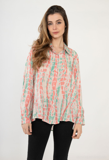 Wholesaler Garçonne - Long sleeve patterned shirt