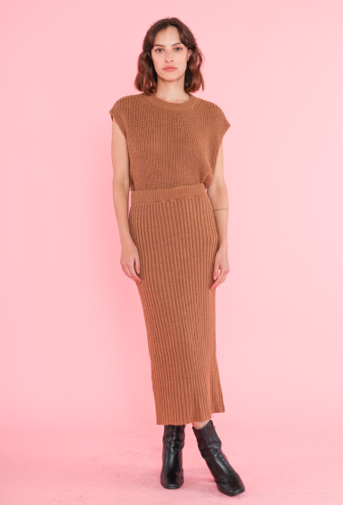 Wholesaler Garçonne - Sweater knit skirt