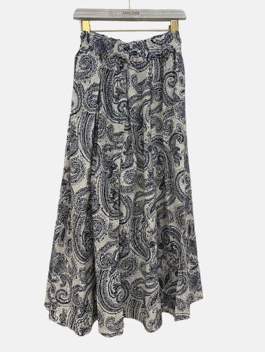 Wholesaler Garçonne - Long colorful English embroidery skirt