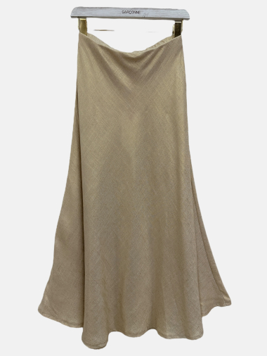 Wholesaler Garçonne - Long golden skirt