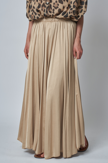 Wholesaler Garçonne - Silky long skirt