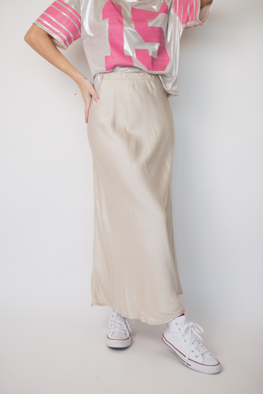 Wholesaler Garçonne - Silky long skirt