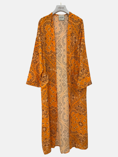 Wholesaler Garçonne - Bandana pattern kimono