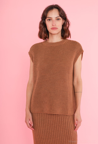 Wholesaler Garçonne - Sleeveless sweater