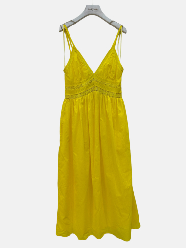 Wholesaler Garçonne - Thin strap dress with embroidery