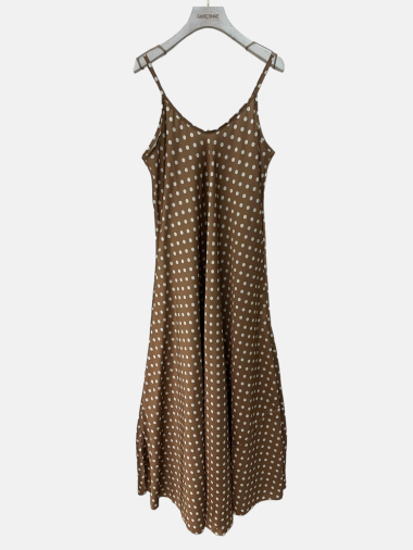 Wholesaler Garçonne - Thin polka dot strap dress