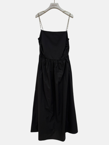 Wholesaler Garçonne - Long backless dress with accessorized strap