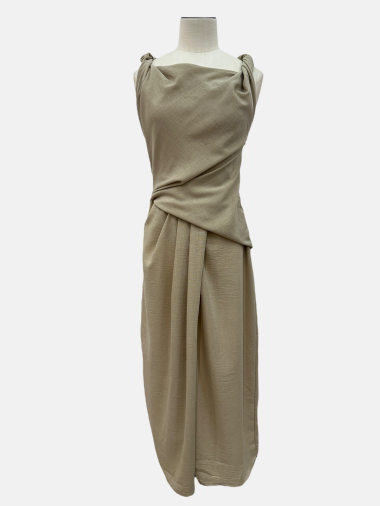 Wholesaler Garçonne - Long dress with large straps