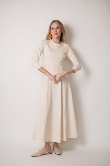 Wholesaler Garçonne - Long flared sleeve dress