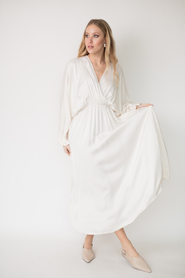 Wholesaler Garçonne - Silky long sleeve dress