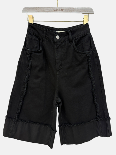 Wholesaler Garçonne - Ripped seam shorts