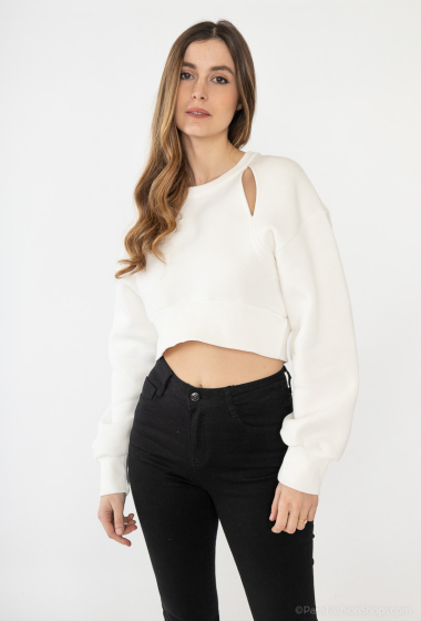 Wholesaler Garçonne - Short long sleeve sweatshirt