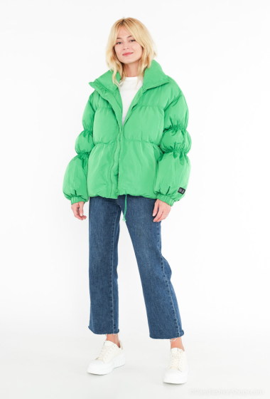 Puffy on sale green jacket