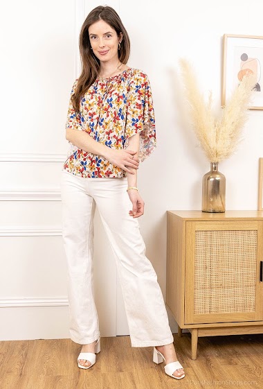 Wholesaler Joy's - Printed blouse