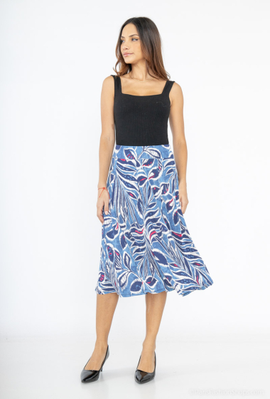 Wholesaler Joy's - Printed maxi skirt