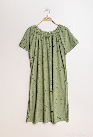 Wholesaler Joy's - Perforated dress