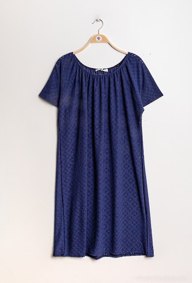 Wholesaler Joy's - Perforated dress