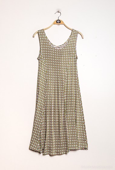 Wholesaler Joy's - Printed skater dress