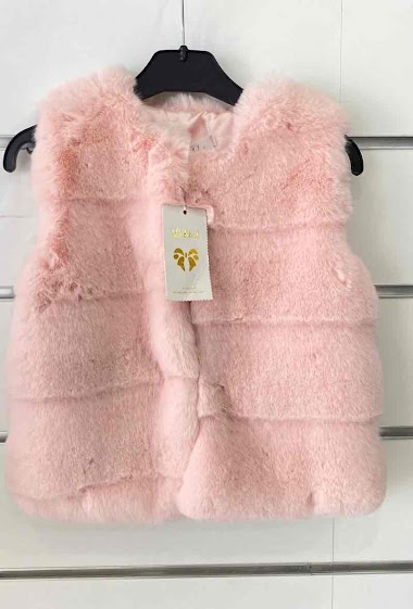 Wholesaler Geniris Paris - Fur jacket sleeveless
