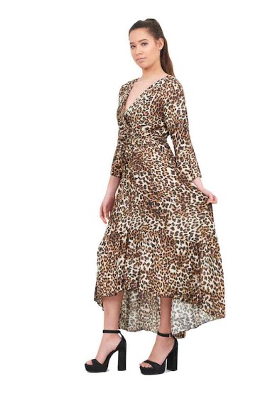 Wholesaler Geniris Paris - Dress leopard