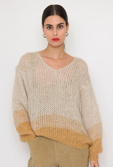 Wholesaler GG LUXE - bicolor sweater