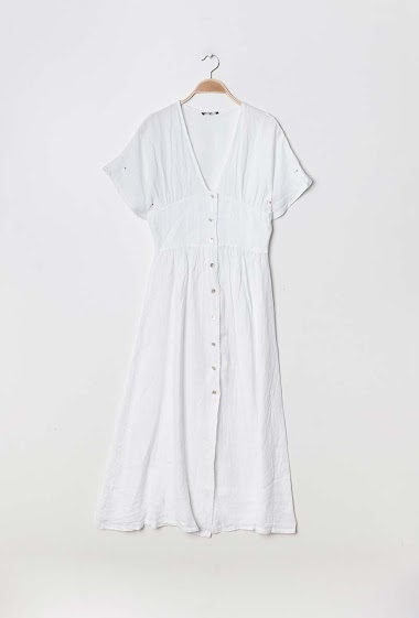 Wholesaler GG LUXE - Linen dress