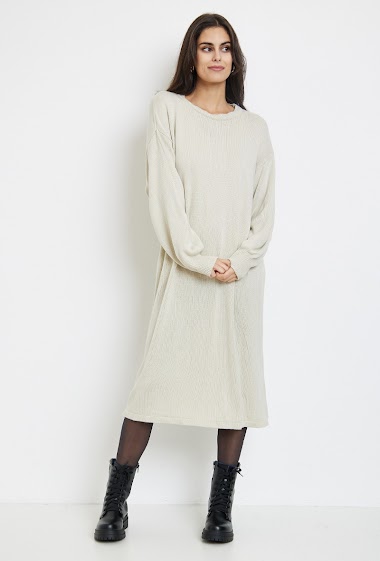Wholesaler GG LUXE - Long knit dress