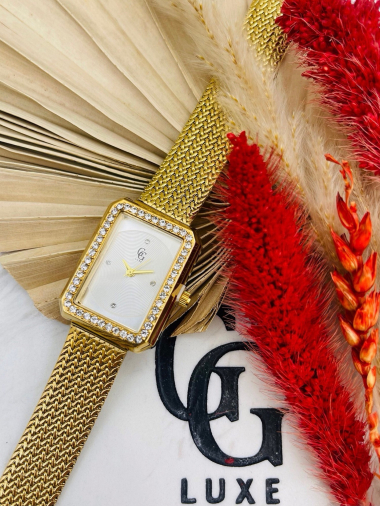 Großhändler GG Luxe Watches - Damen-Milanaise-Armbanduhr GGLuxe 2244