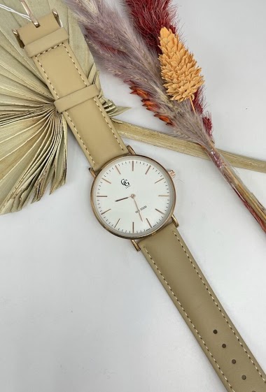 Großhändler GG Luxe Watches - Montre femme cuir
