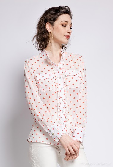 Wholesaler GG LUXE - Spotted shirt