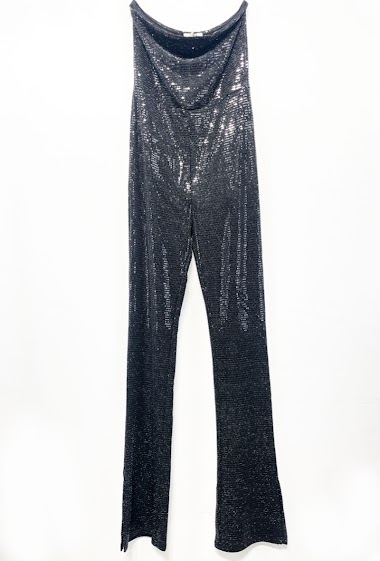 Wholesaler Giorgia - Sequined flare jumpsuit