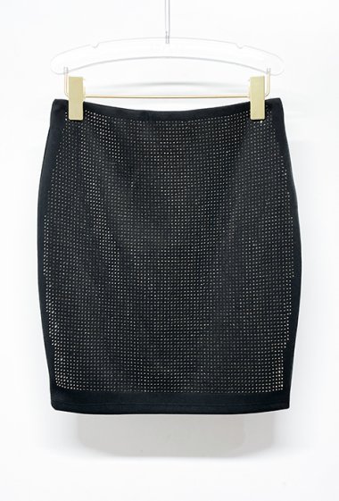 Wholesaler Giorgia - Short rhinestone skirt