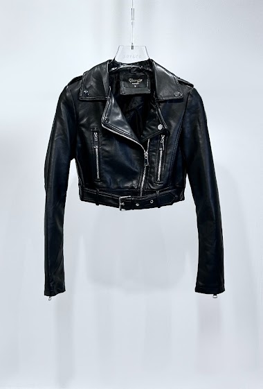 Wholesaler Giorgia - Faux Leather jacket