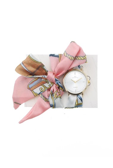 montre femme foulard