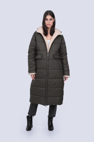 Wholesaler Giovanni Paris - Reversible hooded down jacket