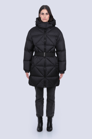 Wholesaler Giovanni Paris - Hooded puffer jacket