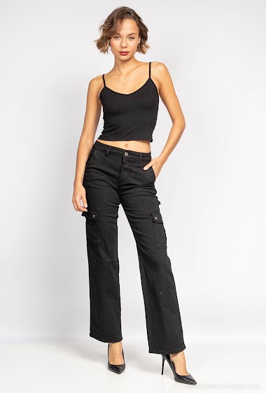 Wholesaler Girl Vivi - Regular cargo jeans