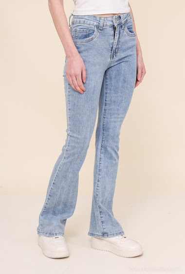 Großhändler Girl Vivi - Ausgestellte Jeans