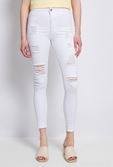 Wholesaler Girl Vivi - Ripped skinny jeans