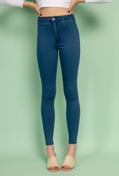 Großhändler Girl Vivi - High waist skinny jeans