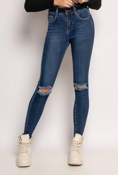 Wholesaler R.Jonaco - Ripped skinny jeans